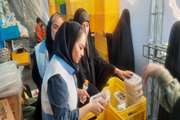 نظارت کارشناسان بهداشت محیط مرکز بهداشت جنوب تهران بر موکب‌های ایام عید غدیر خم